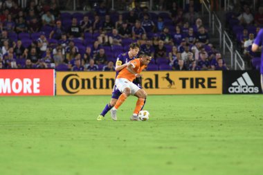 Orlando City SC, 22 Eylül 2018 'de Florida Exploria Stadyumu' nda Houston Dynamo 'yu ağırladı..