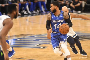 Orlando Magic, 7 Şubat 2019 'da Orlando, Florida' da bulunan Amway Arena 'da Minnesota Timberwolves' a ev sahipliği yapar..  