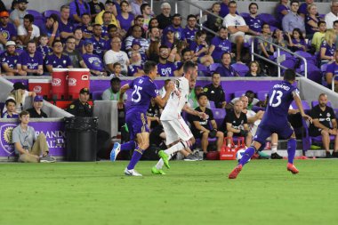 Orlando City 14 Temmuz 2018 'de Florida Exploria Stadyumu' nda Toronto FC 'ye ev sahipliği yaptı. Fotoğraf: Marty Jean-Louis