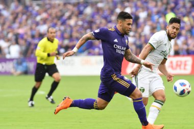 Orlando City 8 Nisan 2018 'de Orlando Florida' daki Exploria Stadyumu 'nda Portland Timbers' a ev sahipliği yaptı.. 
