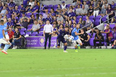 Orlando City 26 Temmuz 2018 'de Florida Exploria Stadyumu' nda NYC FC 'ye ev sahipliği yaptı. Fotoğraf: Marty Jean-Louis