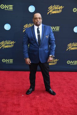 24 Mart 2018 Cumartesi günü Las Vegas 'taki Orleans Resort' ta düzenlenen 33. Yıldız Ödülleri Kırmızı Halı sırasında ünlüler. 