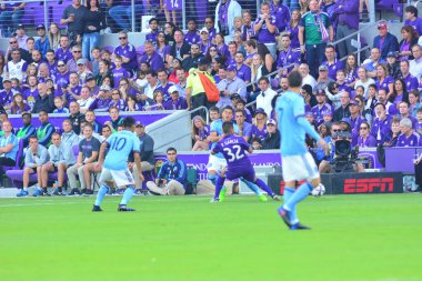 Orlando City, 5 Mart 2017 'de Orlando City Stadyumu' nda NYC FC 'ye ev sahipliği yaptı..  