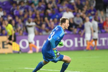 Orlando City SC, 22 Eylül 2018 'de Florida Exploria Stadyumu' nda Houston Dynamo 'yu ağırladı..