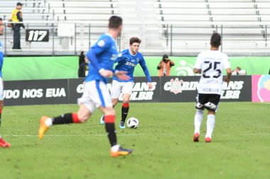 13 Ocak 2018 'de Orlando Florida' daki Spektrum Stadyumu 'nda düzenlenen Florida Kupası' nda Korucular Corinthianlara karşı..
