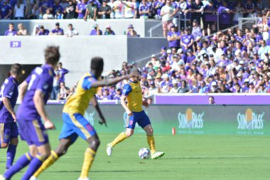Orlando City 29 Nisan 2017 'de Orlando, Florida' daki Orlando City Stadyumu 'nda Colorado Rapids' e ev sahipliği yaptı.)