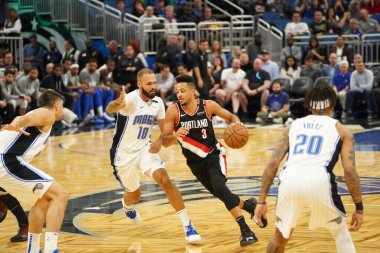 Orlando Magic 2 Mart 2020 tarihinde Orlando Florida 'daki Amway Center' da Portland Trailblazers 'a ev sahipliği yaptı..  