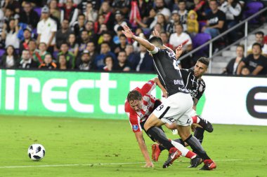 Korintliler, 10 Ocak 2018 'de Orlando City Stadyumu' nda düzenlenen Florida Kupası 'nda PSV Eindhoven' a karşı..  