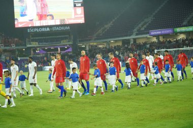 Amerikan Futbol Takımı 15 Kasım 2019 Cuma günü Orlando Florida 'daki Exploria Stadyumu' nda oynanan Concacaf Uluslar Ligi karşılaşmasında Kanada 'ya ev sahipliği yapmaktadır.