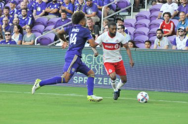 Orlando City, 5 Temmuz 2017 'de Orlando City Stadyumu' nda Toronto FC 'ye ev sahipliği yaptı..  