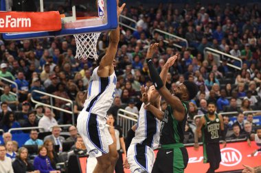 Orlando Magic 12 Ocak 2019 'da Boston Celtics' i Amway Stadyumu 'nda ağırladı.. 