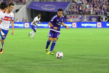 Orlando City, 24 Ağustos 2016 'da Orlando Florida' daki Kamp Dünyası Stadyumunda Toronto FC 'ye ev sahipliği yaptı..