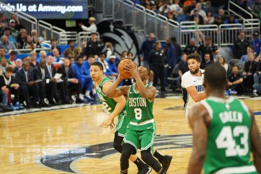 Orlando Magic, Boston Celtics 'i 24 Ocak 2020' de Orlando, Florida 'da Amway Center' da ağırladı. 