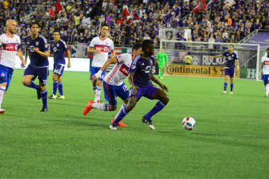 Orlando City, 24 Ağustos 2016 'da Orlando Florida' daki Kamp Dünyası Stadyumunda Toronto FC 'ye ev sahipliği yaptı..