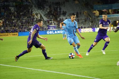 Orlando City, 10 Temmuz 2019 'da Orlando City Stadyumu' nda New York City FC 'ye ev sahipliği yaptı.. 