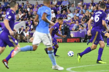 Orlando City 26 Temmuz 2018 'de Florida Exploria Stadyumu' nda NYC FC 'ye ev sahipliği yaptı. Fotoğraf: Marty Jean-Louis
