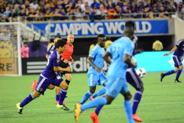 Orlando City SC 28 Ağustos 2016 'da Orlando Florida' daki Camp World Stadyumu 'nda New York City FC' ye ev sahipliği yaptı..  