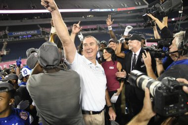 Georgia State Face Batı Kentucky Cure Bowl sırasında 16 Aralık 2017 'de Orlando Florida' daki Citrus Bowl 'da.  