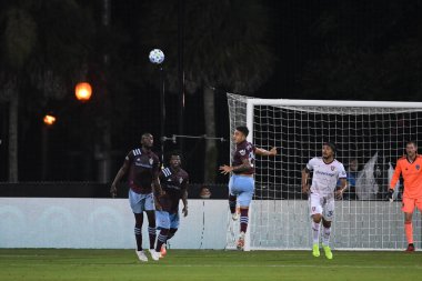 Real Salt Lake, 12 Temmuz 2020 'de Orlando Florida' da düzenlenen MLS Sırt Turnuvası sırasında Colorado Rapids ile karşı karşıya.