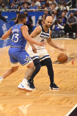 Orlando Magic, 7 Şubat 2019 'da Orlando, Florida' da bulunan Amway Arena 'da Minnesota Timberwolves' a ev sahipliği yapar.
