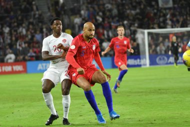 Amerikan Futbol Takımı 15 Kasım 2019 Cuma günü Orlando Florida 'daki Exploria Stadyumu' nda oynanan Concacaf Uluslar Ligi karşılaşmasında Kanada 'ya ev sahipliği yapmaktadır.