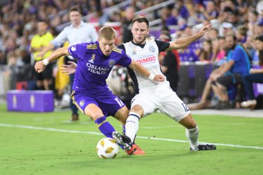 Orlando City SC 1 Eylül 2018 'de Florida Exploria Stadyumu' nda Philadelphia Union 'a ev sahipliği yaptı..