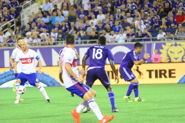 Orlando City, 24 Ağustos 2016 'da Orlando Florida' daki Kamp Dünyası Stadyumunda Toronto FC 'ye ev sahipliği yaptı..