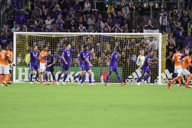 Orlando City SC, 22 Eylül 2018 'de Florida Exploria Stadyumu' nda Houston Dynamo 'yu ağırladı.. 