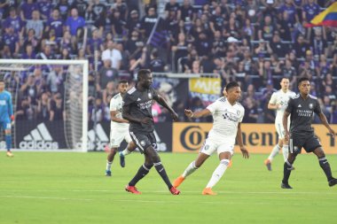 Orlando City 21 Nisan 2018 'de Orlando Florida' daki Exploria Stadyumu 'nda San Jose depremlerine ev sahipliği yaptı..  