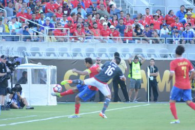 Kosta Rika, Copa America Centenario sırasında Paraguay ile Orlando Florida 'daki Dünya Kampı Stadyumu' nda karşılaştı..  