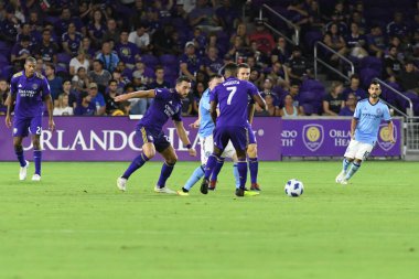 Orlando City 26 Temmuz 2018 'de Florida Exploria Stadyumu' nda NYC FC 'ye ev sahipliği yaptı. Fotoğraf: Marty Jean-Louis