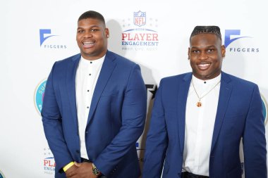 30 Ocak 2020 Perşembe günü Miami 'deki James L Knight Center' da 21. Geleneksel Superbowl İncil Kutlaması Kırmızı Halı.  