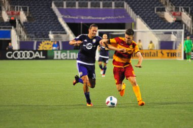 Orlando City SC, 29 Haziran 2016 'da Orlando Florida' daki Kamp Dünyası Stadyumu 'nda Fort Lauderdale Strikers' a ev sahipliği yaptı..