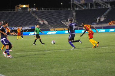 Orlando City SC, 29 Haziran 2016 'da Orlando Florida' daki Kamp Dünyası Stadyumu 'nda Fort Lauderdale Strikers' a ev sahipliği yaptı..