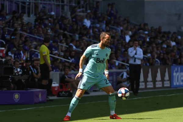 Orlando City Acoge Las Whitecaps Vancouver Orlando City Stadium Sábado —  Fotos de Stock