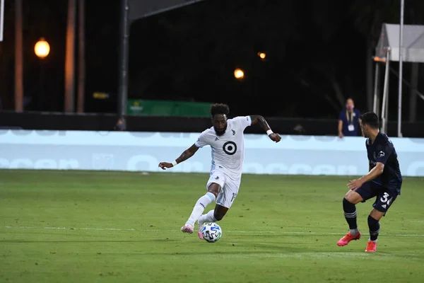 Sporting Kansas City Face Minnesota United Podczas Mls Powraca Turniej — Zdjęcie stockowe