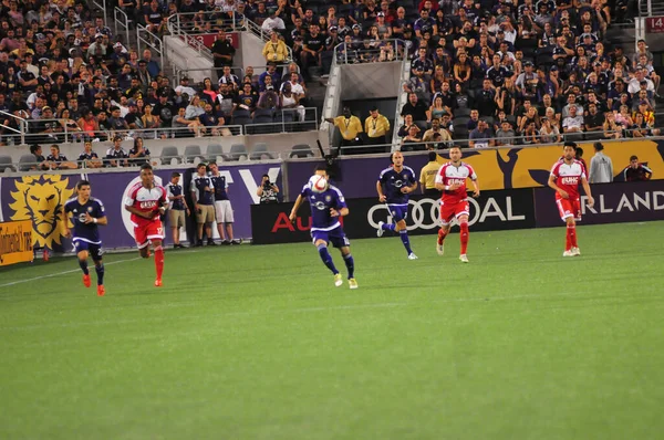 Orlando City Anfitrión Galaxy Camping World Stadium Orlando Florida Mayo —  Fotos de Stock