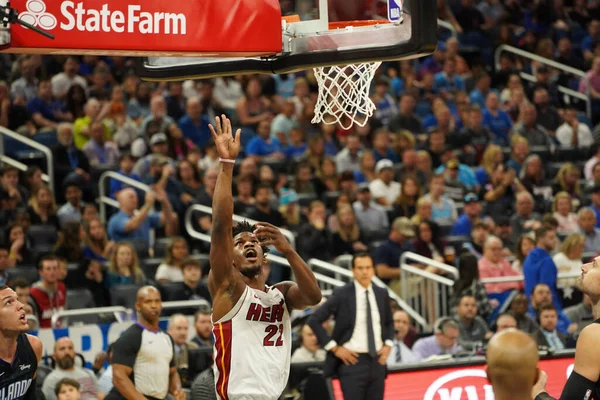 Basketbol Sezonu Orlando Magic Miami Heat Karşı Ocak 2020 — Stok fotoğraf