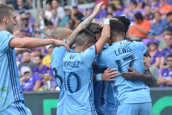 Orlando City Host New York City Orlando City Stadium Orlando — Fotografia de Stock