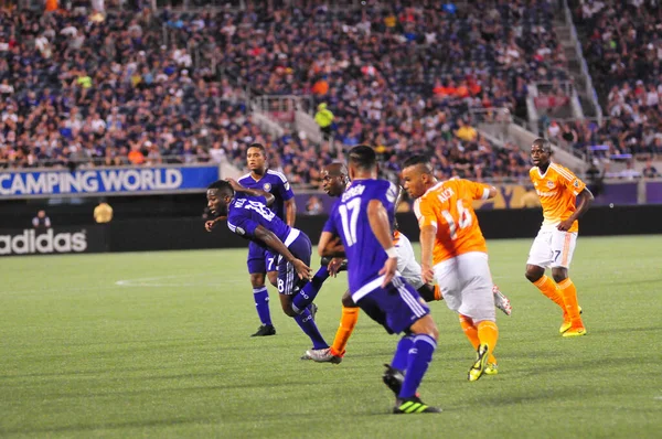 Orlando City Sediou Houston Dynamo Julho 2016 Camping World Stadium — Fotografia de Stock