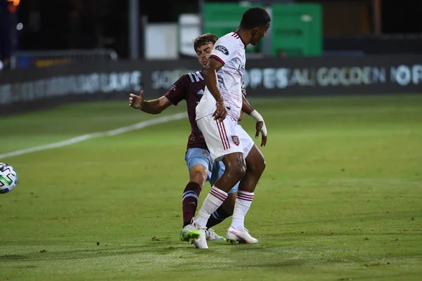 Real Salt Lake, 12 Temmuz 2020 'de Orlando Florida' da düzenlenen MLS Sırt Turnuvası sırasında Colorado Rapids ile karşı karşıya. 