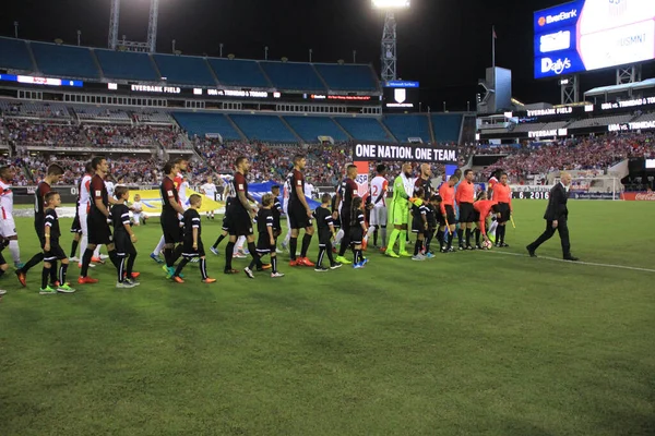 Usa Soccer Team Host Trinidad Tobago Everbank Field Jacksonville Φλόριντα — Φωτογραφία Αρχείου