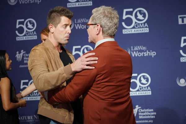 Red Carpet Tijdens 50E Gma Dove Awards Linbscome University Nashville — Stockfoto