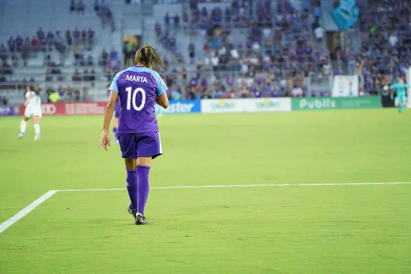 Orlando Pride Värd För Sky Blue Exploria Stadium Lördagen Den — Stockfoto