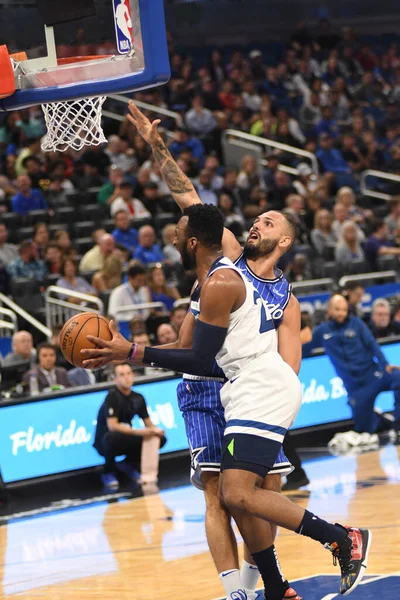 Orlando Magic, 7 Şubat 2019 'da Orlando, Florida' da bulunan Amway Arena 'da Minnesota Timberwolves' a ev sahipliği yapar..  