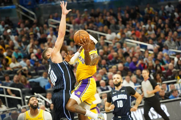 Orlando Magic Accueille Les Lakers Los Angeles Amway Center Orlando — Photo