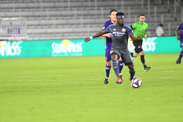 Orlando City Organiseert Het New York City Orlando City Stadium — Stockfoto