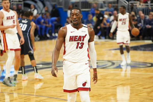 Orlando Magic Empfangen Samstag Den Februar 2020 Die Miami Heat — Stockfoto