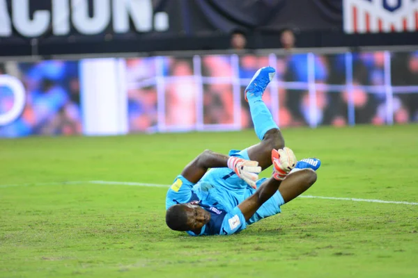 États Unis Équipe Soccer Accueille Trinidad Tobago Everbank Field Jacksonville — Photo