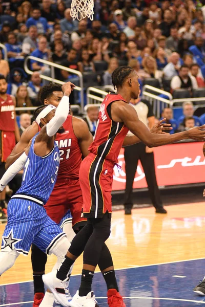 Orlando Magic Recebe Miami Heat Amway Center Orlando Florida Outubro — Fotografia de Stock